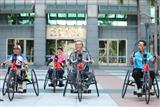 （「電動手搖自行車」提供身障者體驗出門騎車的樂趣。圖：翻攝自新北市政府官網）